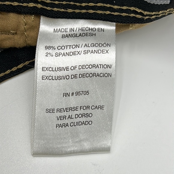 IRON FLEX STRETCH MENS CASUAL CARGO SHORTS SIZE 36 BROWN - Picture 9 of 10